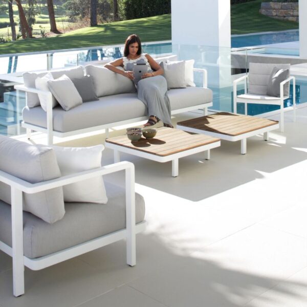 Alura Lounge Two Seater With Armrests